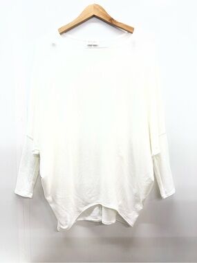 Story Cream Lightweight Crewneck Dolman Sweater